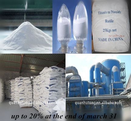 Purity 98% Rutile Titanium Dioxide Powder Tio2 For Master Batch Coatings Printing Ink